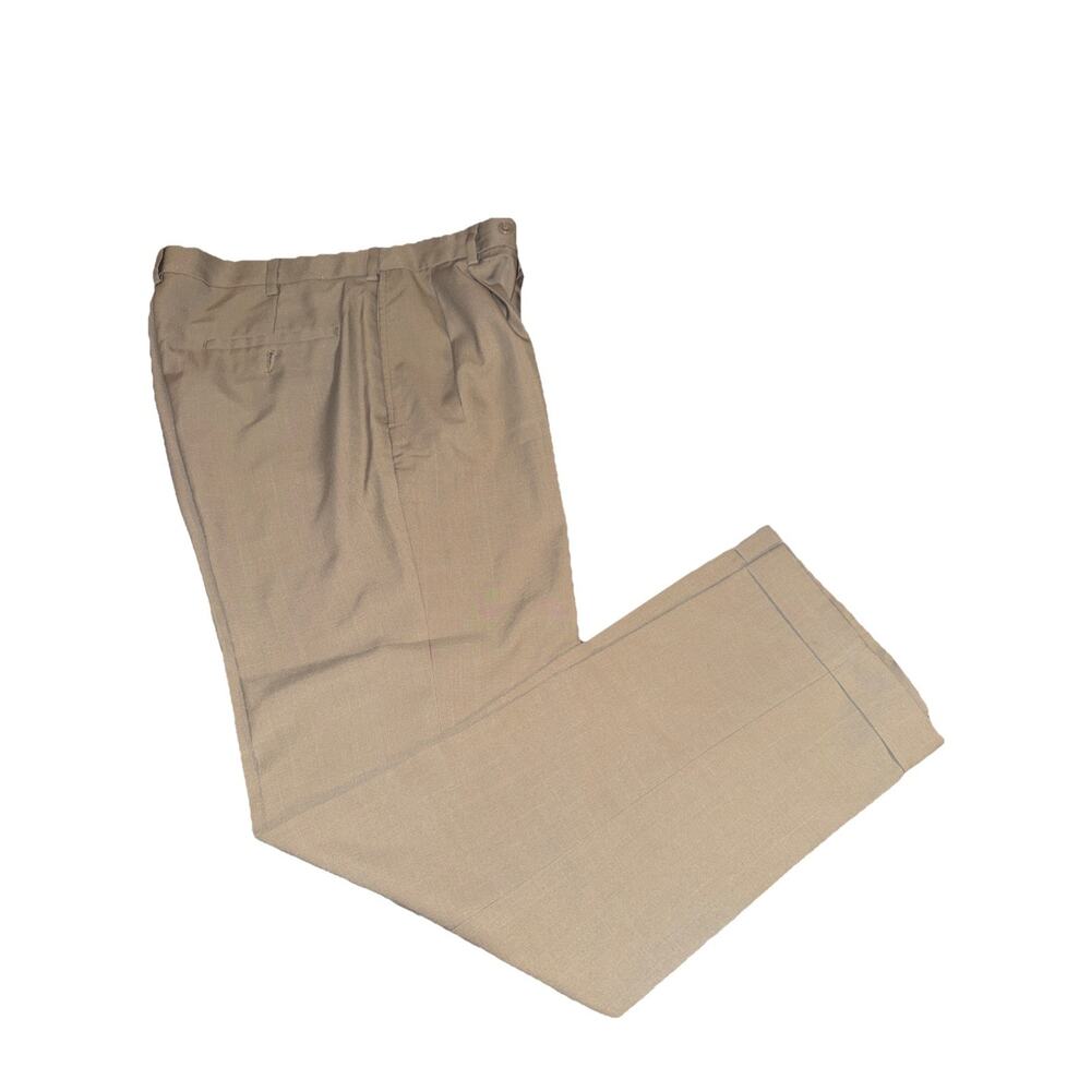 Preowned Savane Pleated Front Mens Dress Pants Size 32 X 32